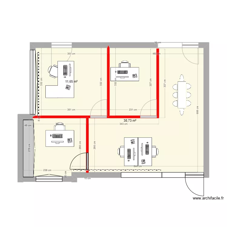 bureau SIVU 3. Plan de bureau SIVU 3. Plan de