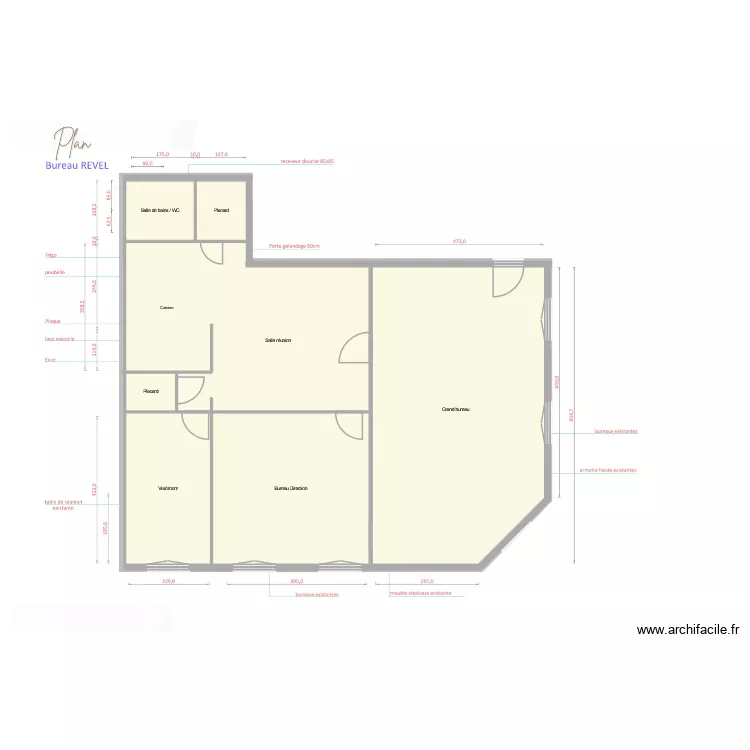 81 Revel ELEC. Plan de 