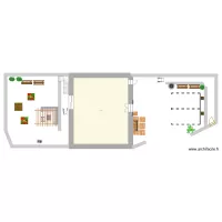 Cours avant et arri&egrave;re Maison des Potentiels