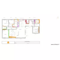 projet  LARQUET/WATIER : am&eacute;nagement 08.10.25 carrelage