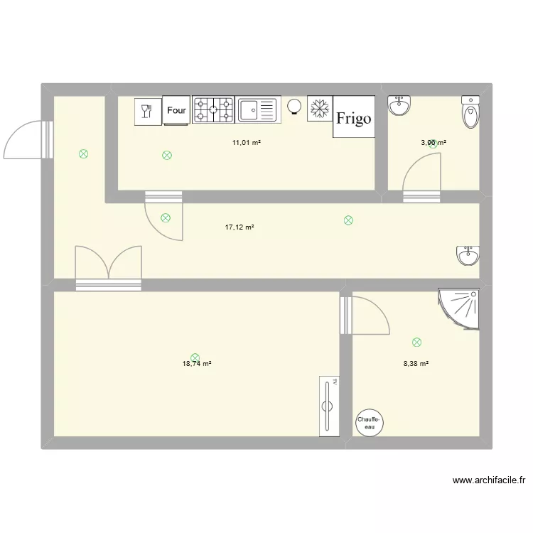 babier. Plan de 5 et 59 m² babier. Plan de 5 et 59 m²