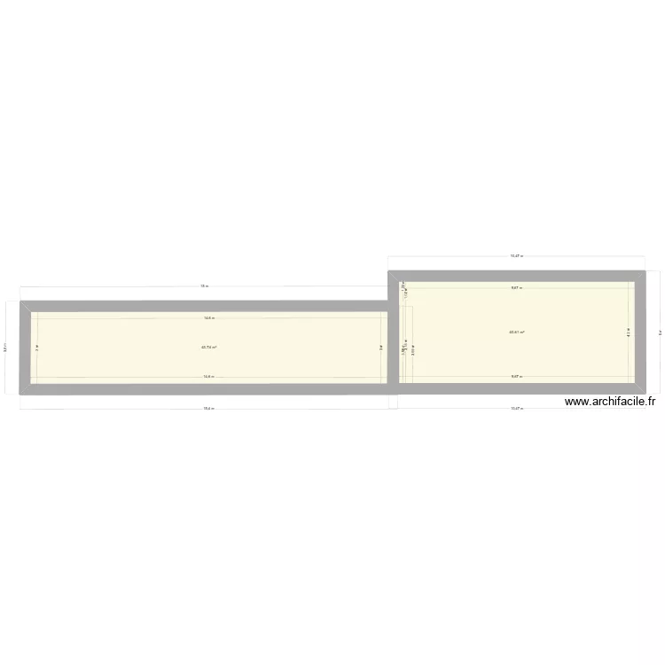 Matala. Plan de 2 pièces et 84 m² Matala. Plan de 2 pièces et 84 m²