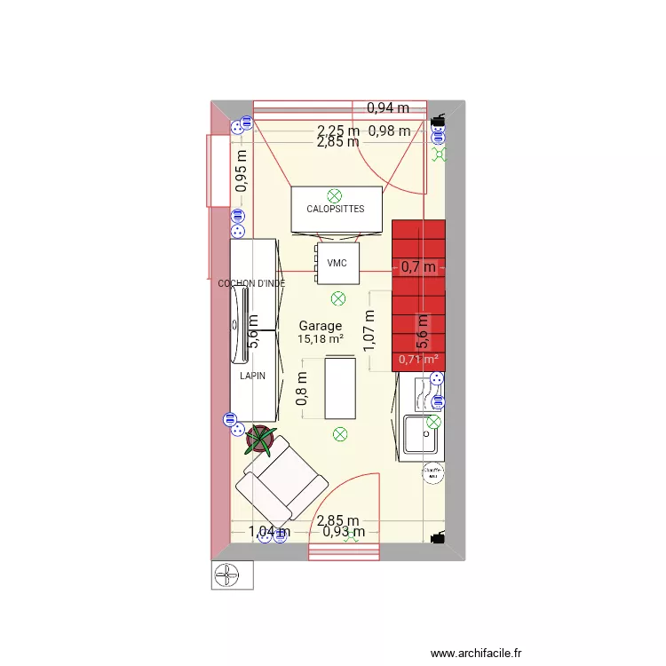 PLAN MODIFICATION LOCAL PRO.ArchiFacile (1). Plan de 