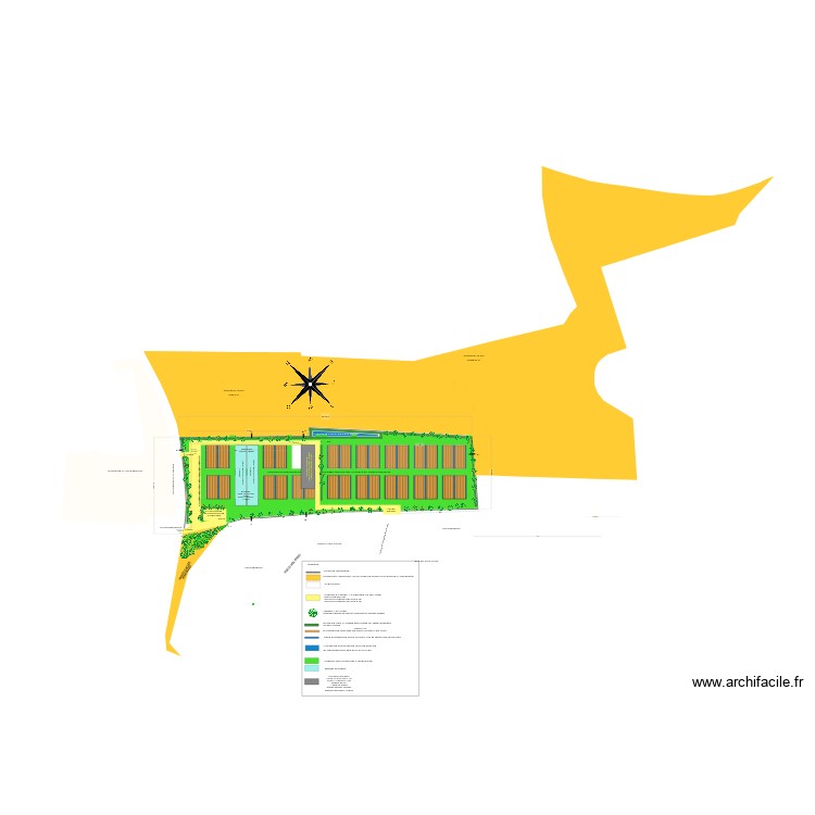 LA VILLE ERNAULT V7 BATIMENT BOIS. Plan de 0 pièce et 0 m2