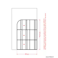 TBB Pan de pose Mur N reception