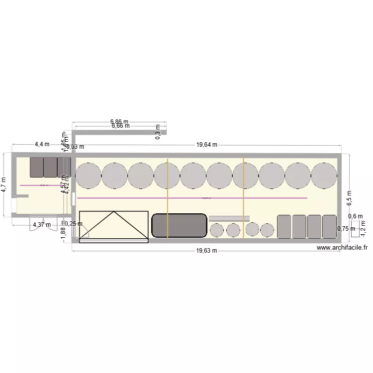 CUVAGE 4. Plan de 2 et 130 m² CUVAGE 4. Plan de 2 et 130 m²