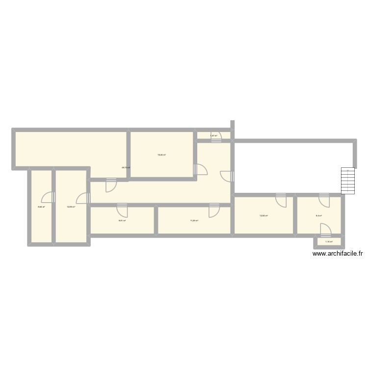 Étage Yves rocher. Plan de 0 pièce et 0 m2 Étage Yves rocher. Plan de 0 pièce et 0 m2