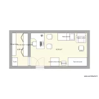 Cabinet de 22m&sup2; plan classique