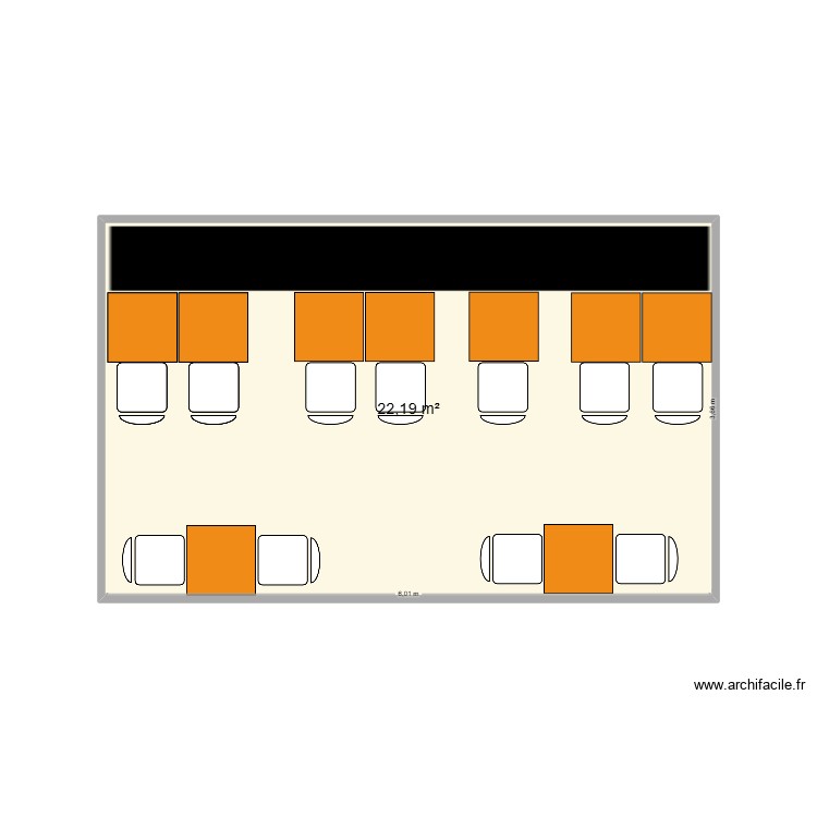 plan 1er &eacute;tage. Plan de 0 pièce et 0 m2