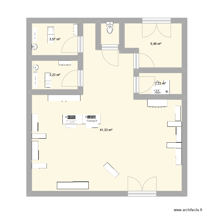 yves rocher. Plan de 0 pièce et 0 m2