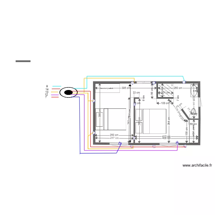 plan chambre 2.6. Plan de 