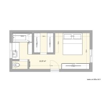 surélévation vue en plan
