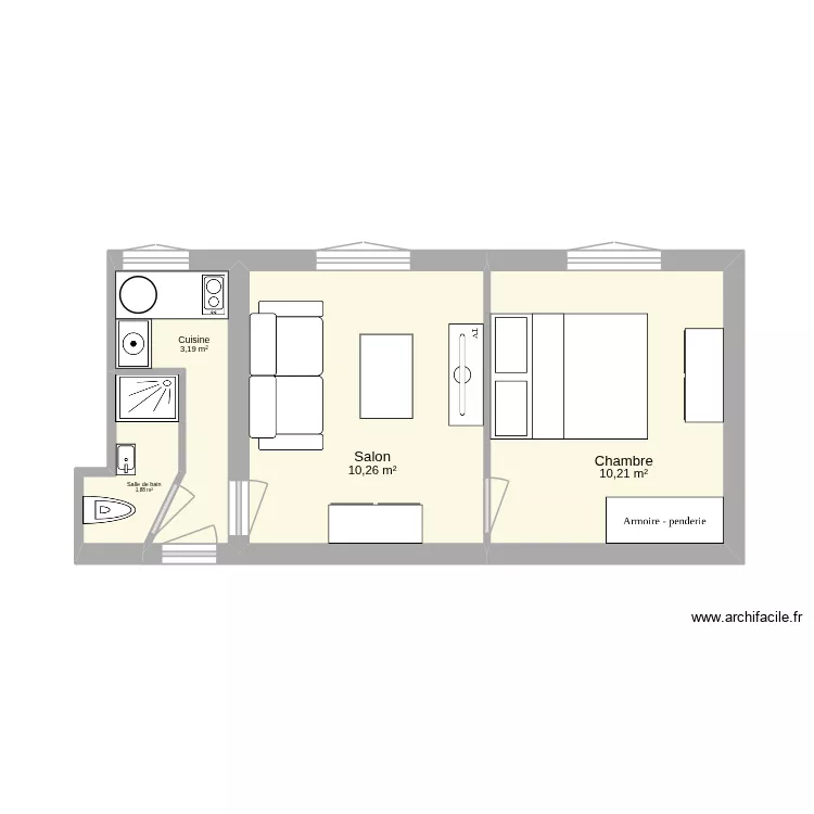 Montreuil. Plan de Montreuil. Plan de