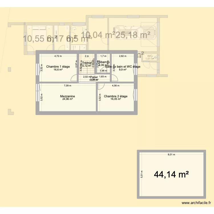 Courte soupe V10_2026-06-20. Plan de 18 et 316 m² Courte soupe V10_2026-06-20. Plan de 18 et 316 m²