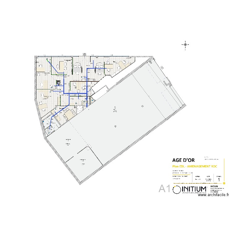 Age d'or. Plan de 0 pièce et 0 m2