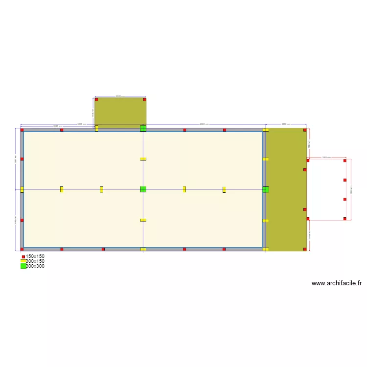 Шарапово Сваи. Plan de 