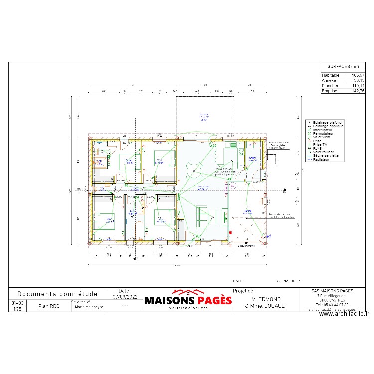 EDMOND. Plan de 0 pièce et 0 m2