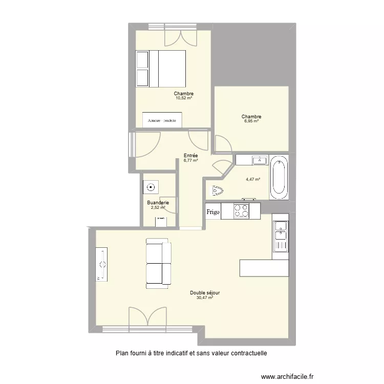 MBGEPVM1b0042. Plan de 8  et 68 m²