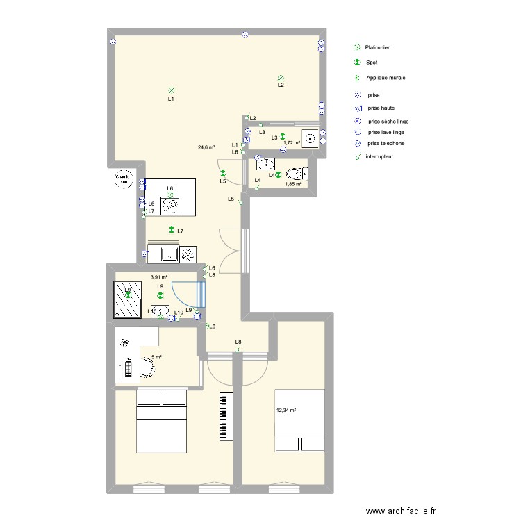 consolat5. Plan de 0 pièce et 0 m2