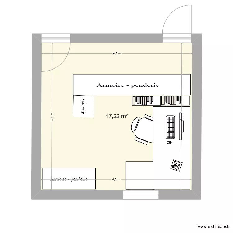 bureau Mat. Plan de 