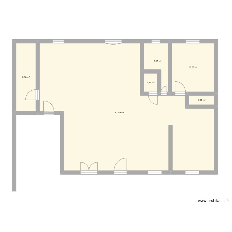 PLAN MAISON. Plan de 6 pièces et 104 m2