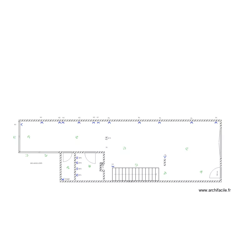 plan Kardinaalstraat GELIJKSVLOER 1. Plan de 
