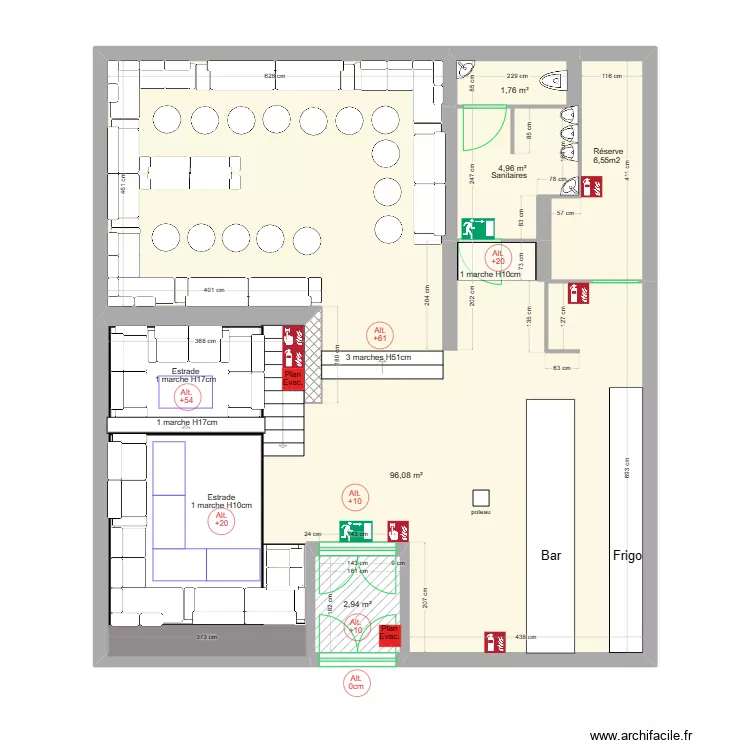 Kaza S&eacute;curit&eacute; Incendie. Plan de 