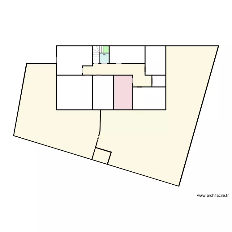 LES DOLOMITES SOUS SOL. Plan de 