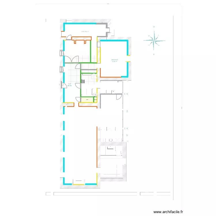 ArchiFacile PRO bis. Plan de 2 et 2 m² ArchiFacile PRO bis. Plan de 2 et 2 m²