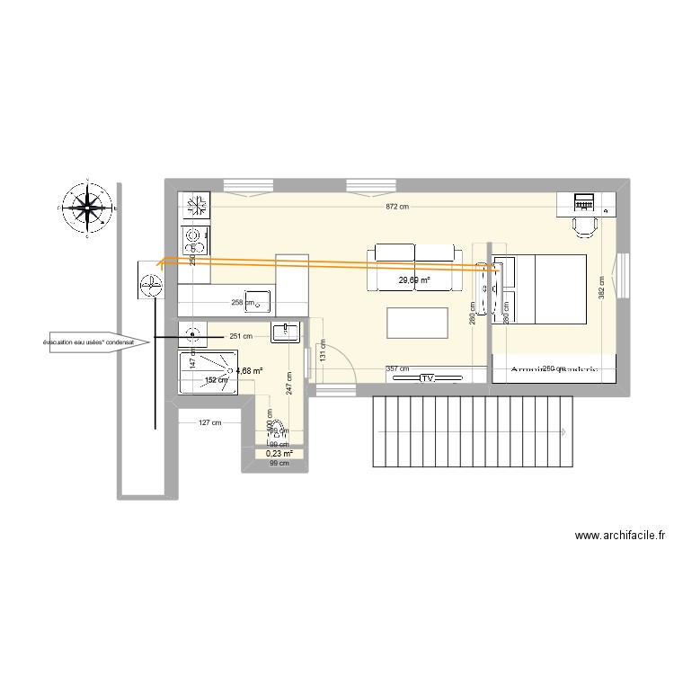 flores2. Plan de 0 pièce et 0 m2