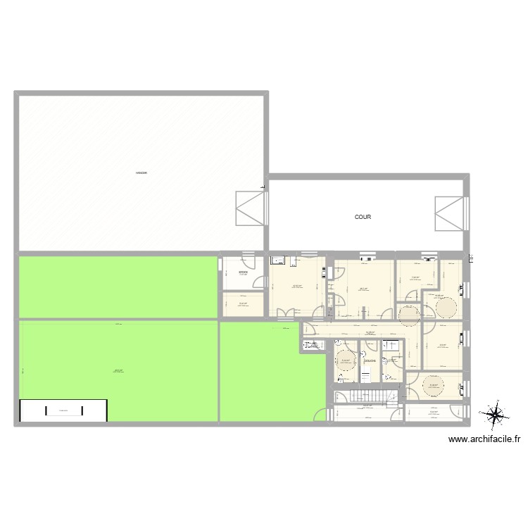 CLOIX PLAN RDC PROJET. Plan de 0 pièce et 0 m2 CLOIX PLAN RDC PROJET. Plan de 0 pièce et 0 m2