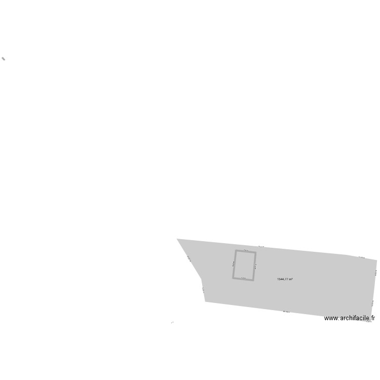 cadastre terrain. Plan de 0 pièce et 0 m2