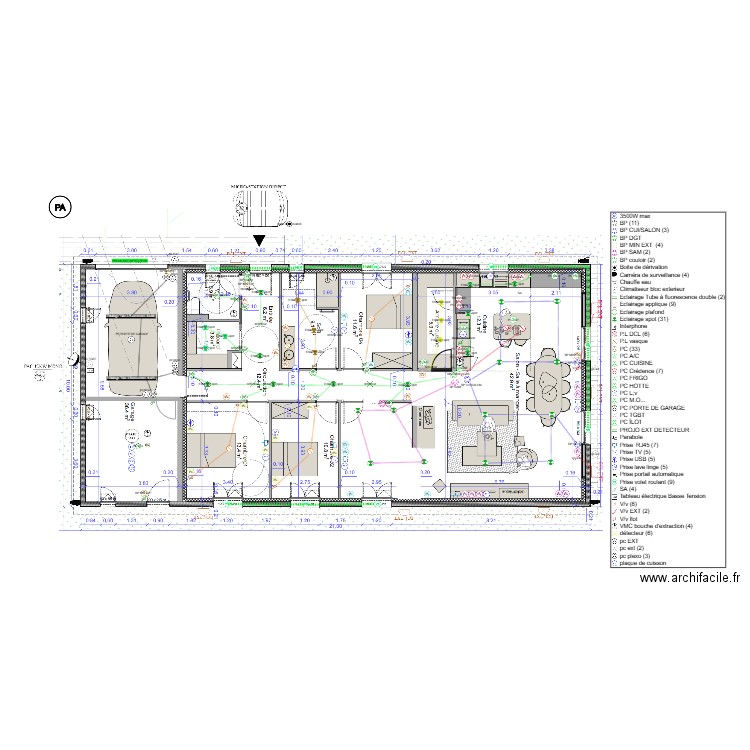 CARLIER. Plan de 0 pièce et 0 m2