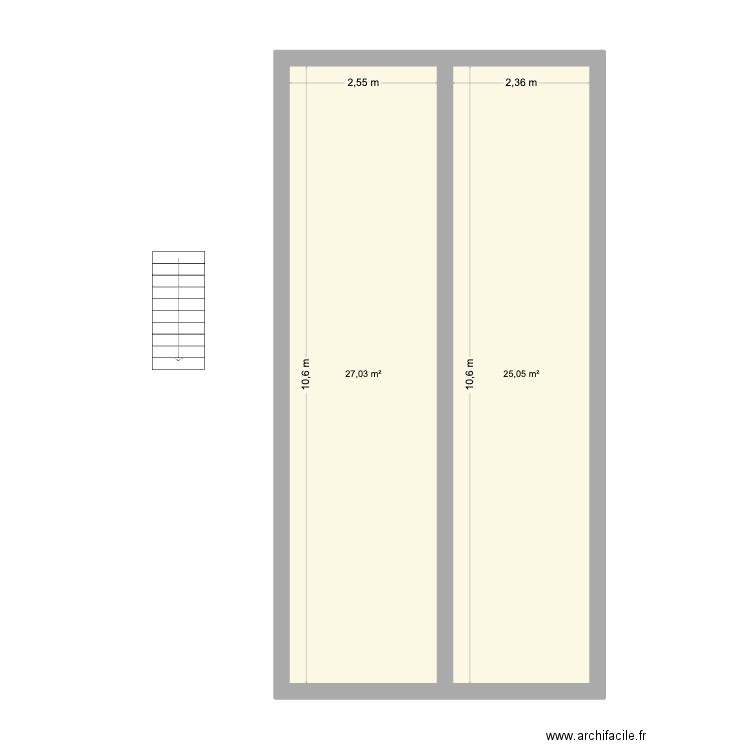 plan torcieu etages. Plan de 2 pièces et 52 m2
