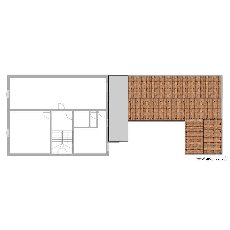 LE FOCH R+1. Plan de 6 pièces et 106 m2