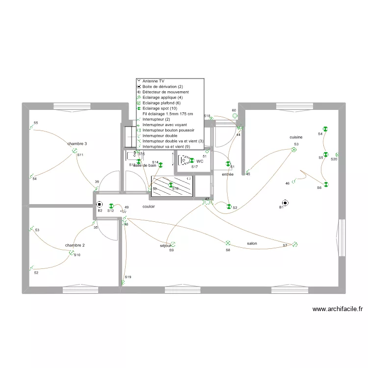 renov 1er Etage0 ecl. Plan de 