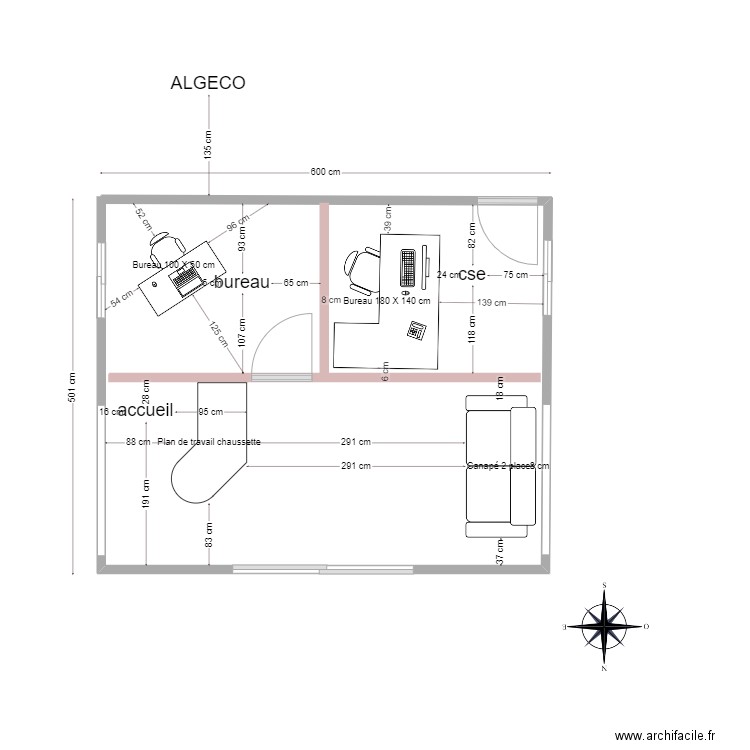 ALGECO TGO. Plan de 0 pièce et 0 m2