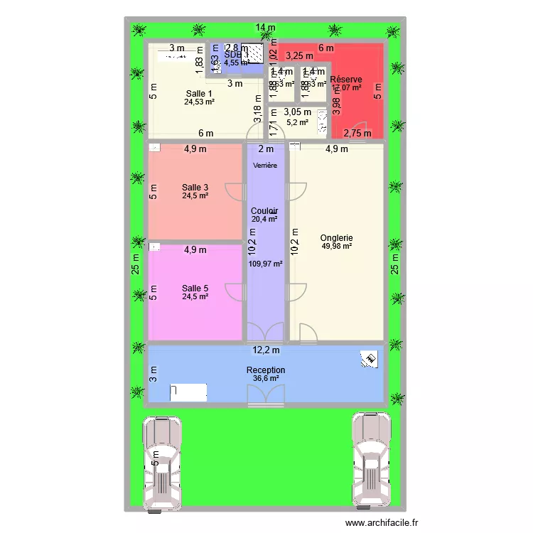 Salon V 8. Plan de Salon V 8. Plan de