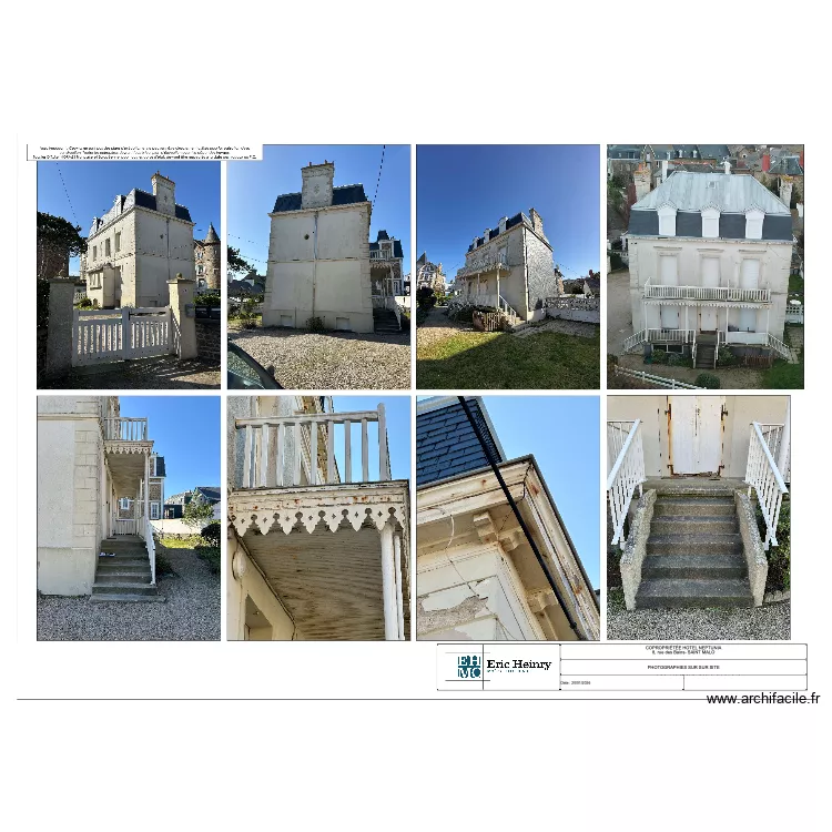 PHTOGRAPHIE HOTEL NEPTUNIA. Plan de 