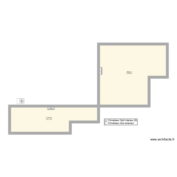 MARCADET. Plan de 0 pièce et 0 m2