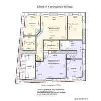 B&acirc;timent 1 am&eacute;nagement 1er &eacute;tage v3