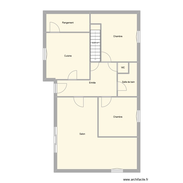 BUIRON Etage. Plan de 0 pièce et 0 m2