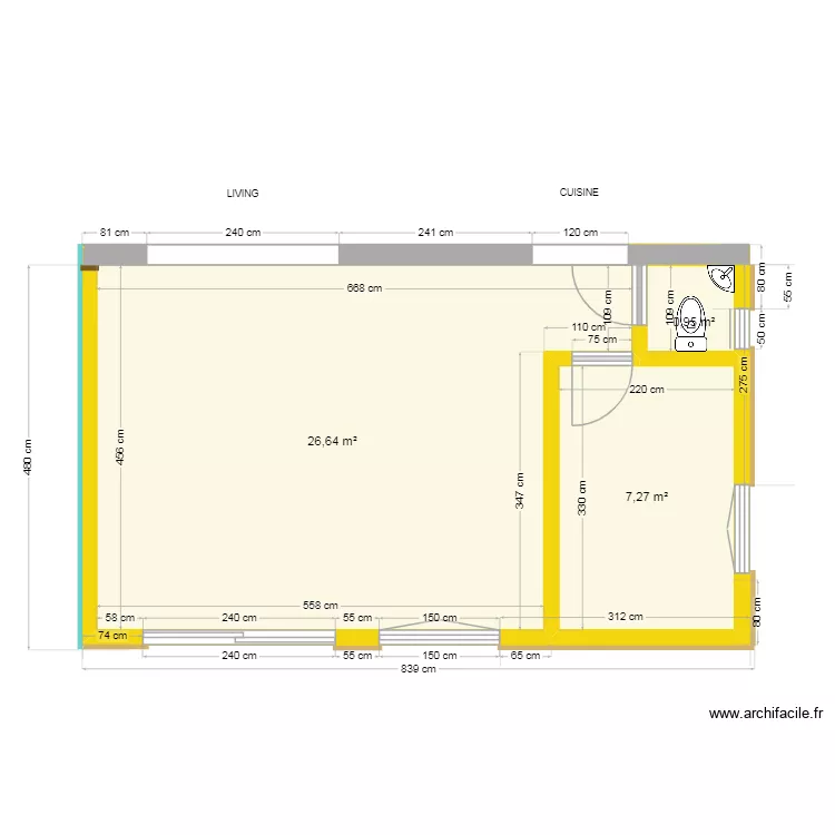 Projet Baton V5 Production. Plan de 