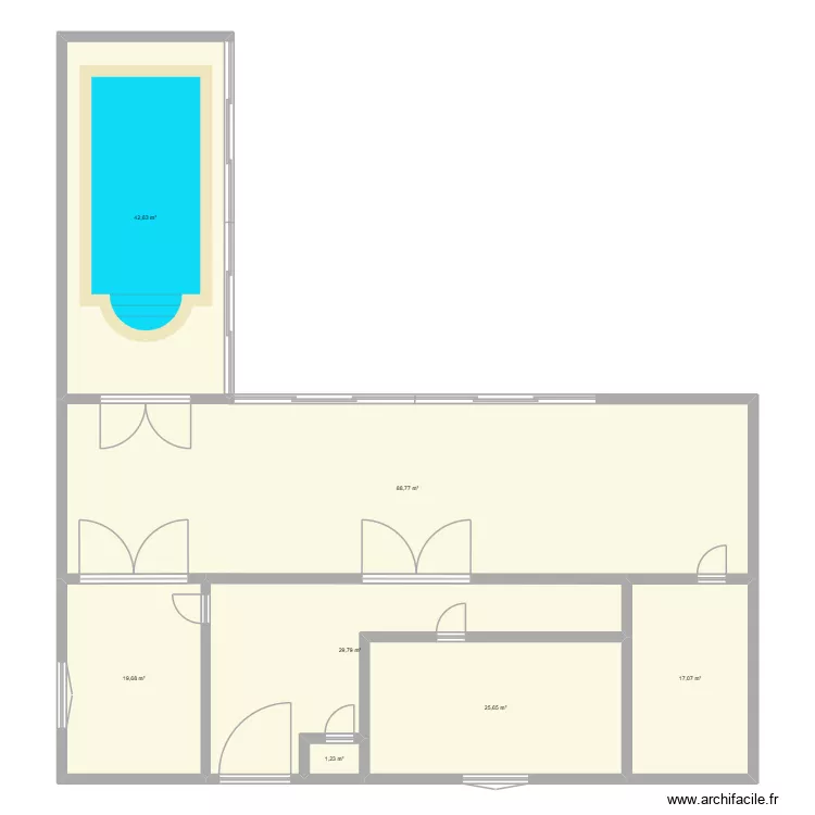 Maison Ressaix reno 3. Plan de 