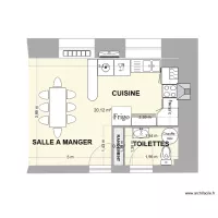 SCI LE POUZIN  APPARTEMENT  JDP  LOT MEUBLE CUISINE