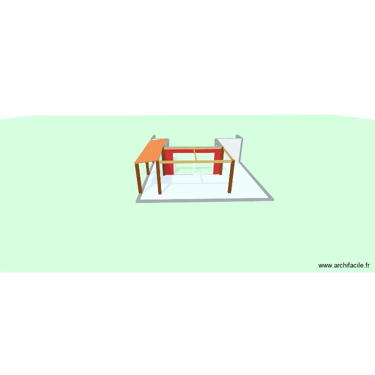 terrasse husser. Plan de 2  et 116 m²