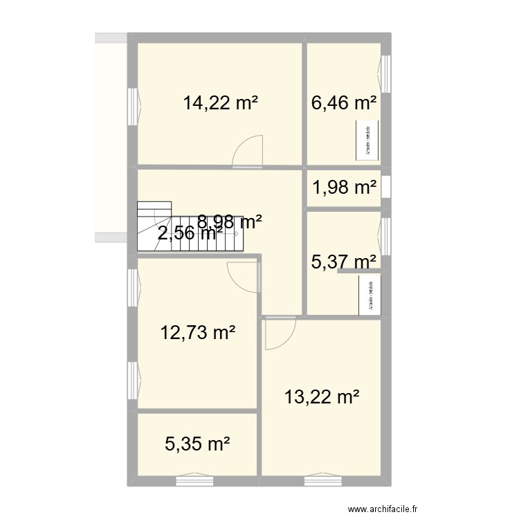 Villa 2. Plan de 10 pièces et 178 m2