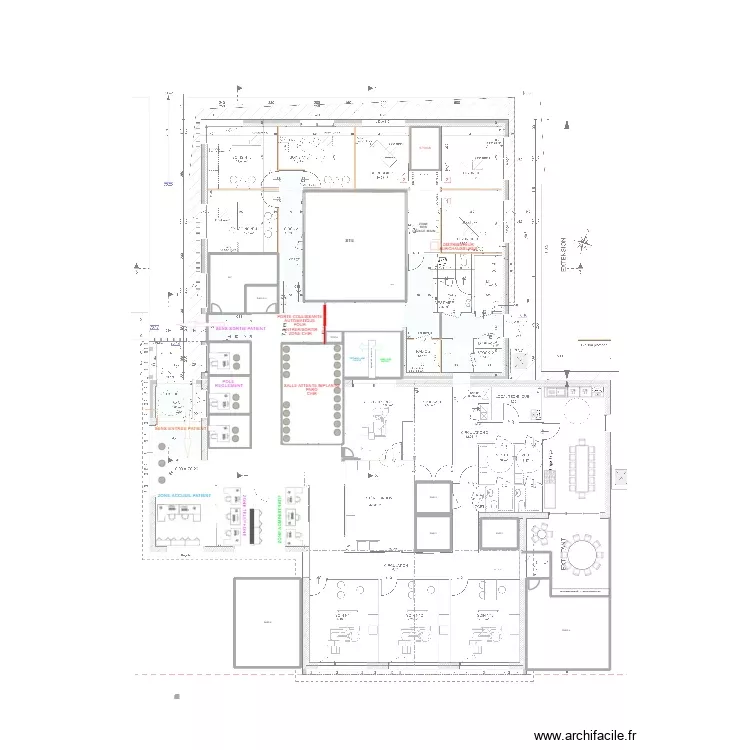 CABINET DENTAIRE + IDEE KEVIN. Plan de 16 Pièces et 315 m² CABINET DENTAIRE + IDEE KEVIN. Plan de 16 Pièces et 315 m²