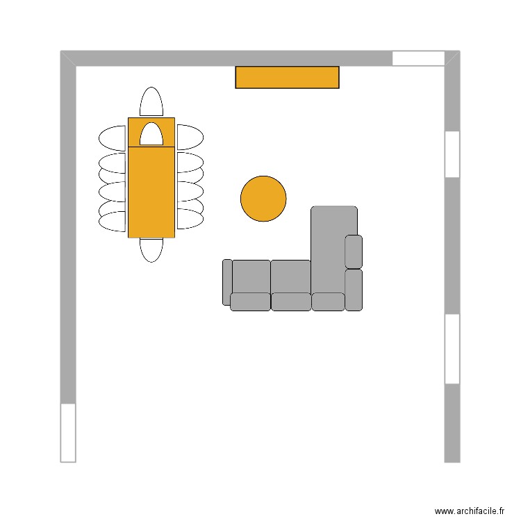 salon Lege. Plan de 0 pièce et 0 m2