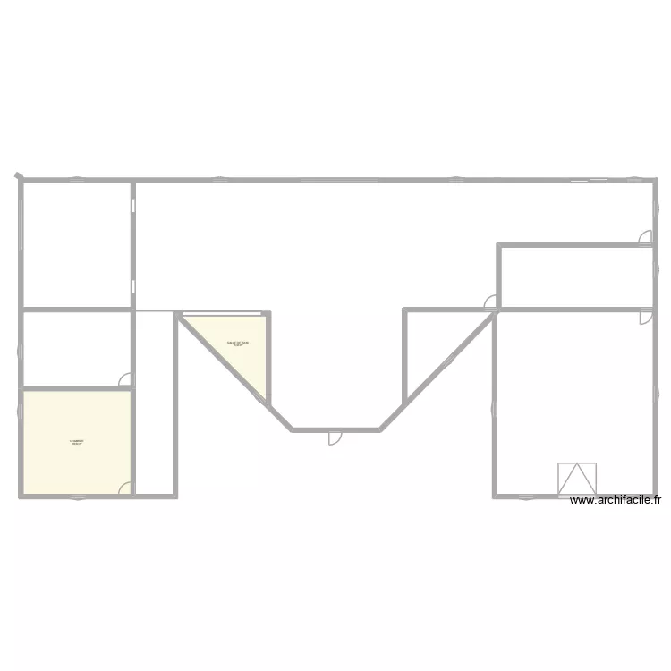 MAISON MANONO47. Plan de 3  et 61 m²